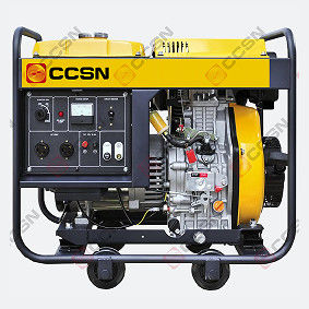 CCSN 5KW/6.25KVA เครื่องผลิตดีเซลสํารองแบบเปิดกรอบแบบบ้านแบบพกพา