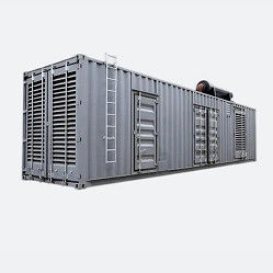 เครื่องผลิตถังเคลื่อนที่ที่มีพลังงาน 100KW เพื่อความน่าเชื่อถือสูงสุด