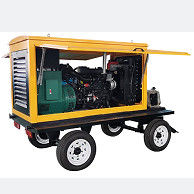 เครื่องผลิตพลังงาน 100KW จักรยานติดรถยนต์สําหรับงานหนัก