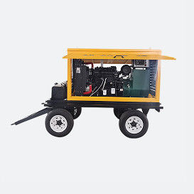 เครื่องกําเนิดเทรลเลอร์พลังงาน 100KW สําหรับการใช้งานหนัก
