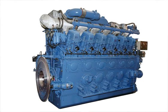 3500KW 380V ไฟฟ้าเริ่มต้น ไดเซลพลังงานกําเนิดชุด 5300A