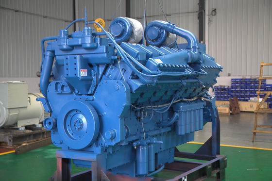 1000-2000KW เครื่องยนต์ดีเซล เครื่องผลิตไฟฟ้า 1500rpm