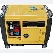 5kw-35kw เครื่องยนต์ดีเซล เครื่องกําเนิดเสียงเงียบ 720×492×655mm