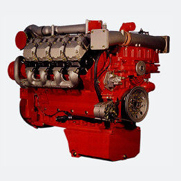 108 * 115 มิลลิเมตร Bore*Stroke เครื่องยนต์ดีเซลอุตสาหกรรมเย็นด้วยอากาศ 50KW