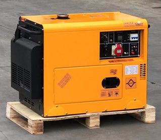 CCSN 10KW/12.5KVA เครื่องกําเนิดดีเซลเคลื่อนที่เงียบ 220V สามเฟส 380V เสียงต่ํา