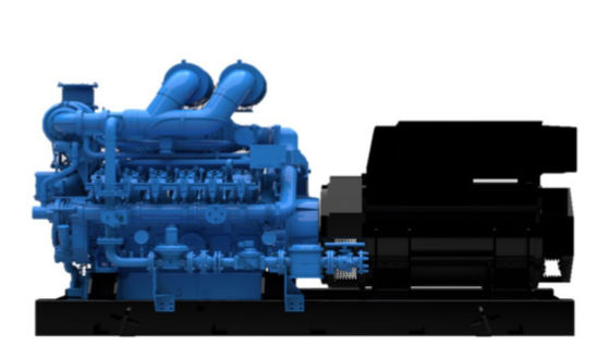 เครื่องผลิตแก๊สธรรมชาติ 700KW SP700NGB/S พร้อมเครื่องยนต์แก๊สประสิทธิภาพสูง เครื่องปรับเสียงอุตสาหกรรมที่มีความสามารถในการปรับเสียง